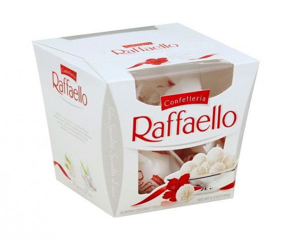 Коробка конфет Raffaello 150 г. в хуторе Ленина